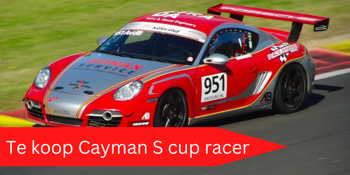 Te Koop Porsche Cayman S cup racer